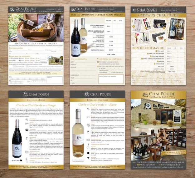 Création Fiches techniques vaucluse - création Flyer vaucluse / création Bons de commande vaucluse par graficjooz