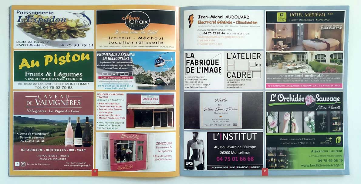 Création de catalogue graphiste vaucluse