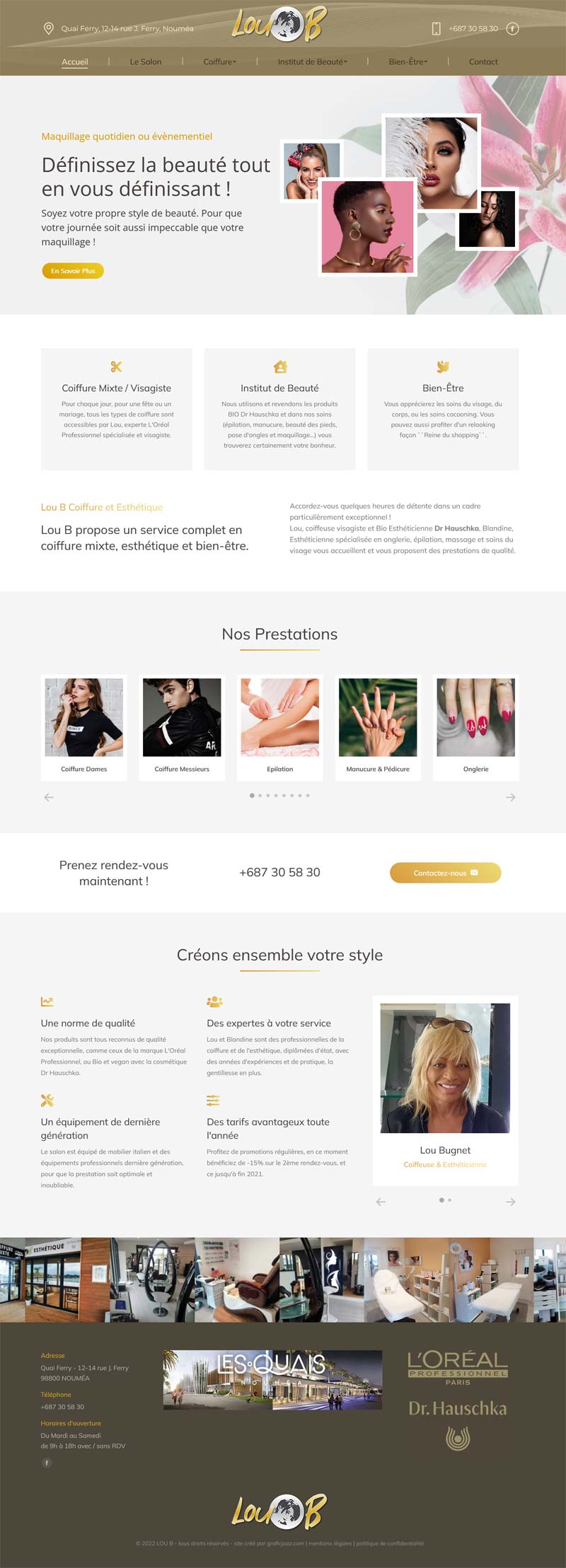 création de site Nouméa by graficjooz