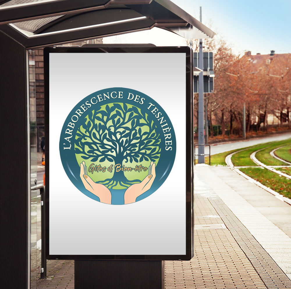 Création logo Gites & bien-être Normandie by Graficjooz