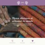 Site Jindan.fr Bijoux Ethniques by Graficjooz