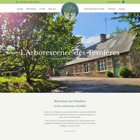 création de site Normandie by graficjooz