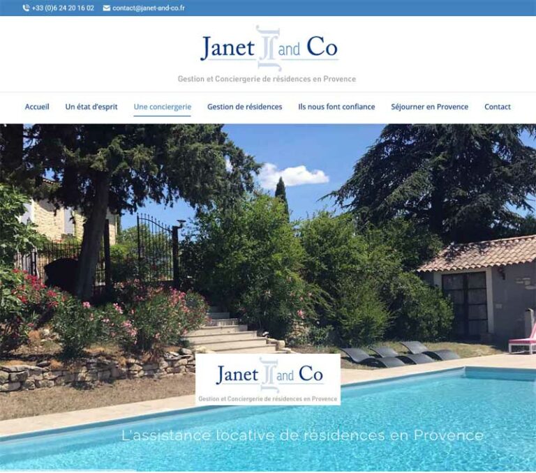 Refonte de site internet WordPress en Provence by Graficjooz